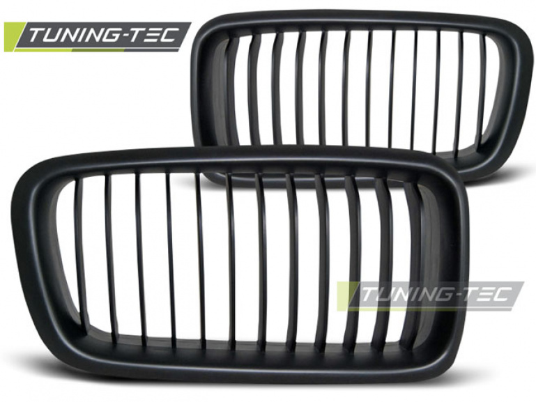 Upgrade Sportgrill Nieren für BMW 7er E38 94-01 matt schwarz
